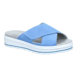 Damen-Pantolette blau 41 Damen