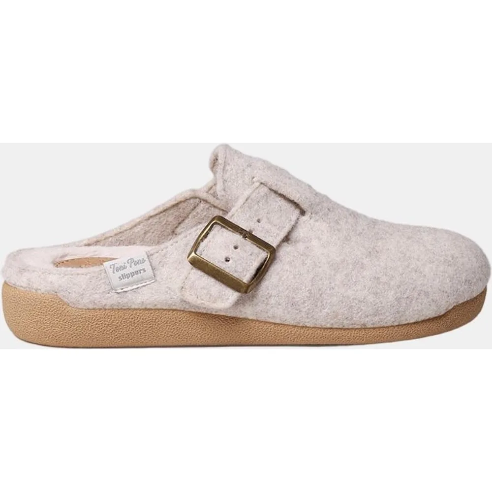 Slipper de mujer tipo zueco con hebilla - Toni Pons - FashionsVida