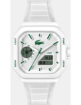 Reloj de hombre LC33 Square 2011506 de silicona - Lacoste - FashionsVida