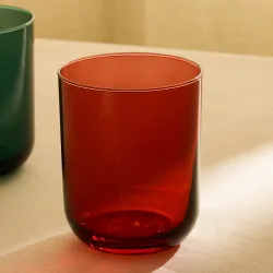 Vaso de agua de vidrio Merli