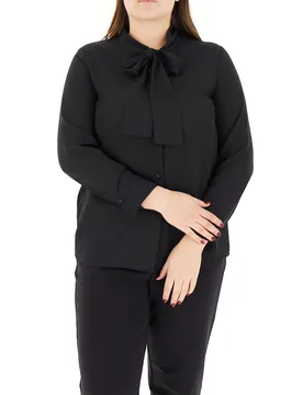 Blusa con strass NERO 43 - LUISA VIOLA - FashionsVida