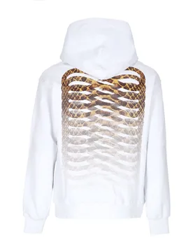 Felpa Cappuccio Uomo Ribs Skin White - Propaganda - FashionsVida