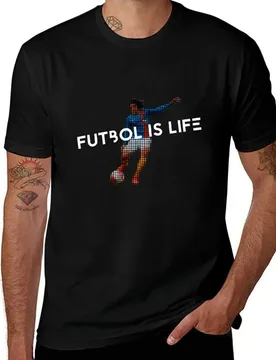 FUTBOL IS LIFE T-Shirt Classic Basic Casual T-Shirt - Aliexpress - FashionsVida