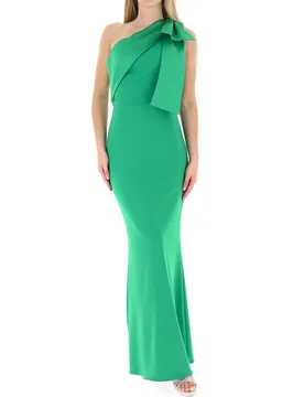 Abito monospalla VERDE XS - Rinascimento - FashionsVida