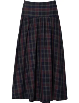 The-Are - Falda de cuadros larga - The-Are - FashionsVida