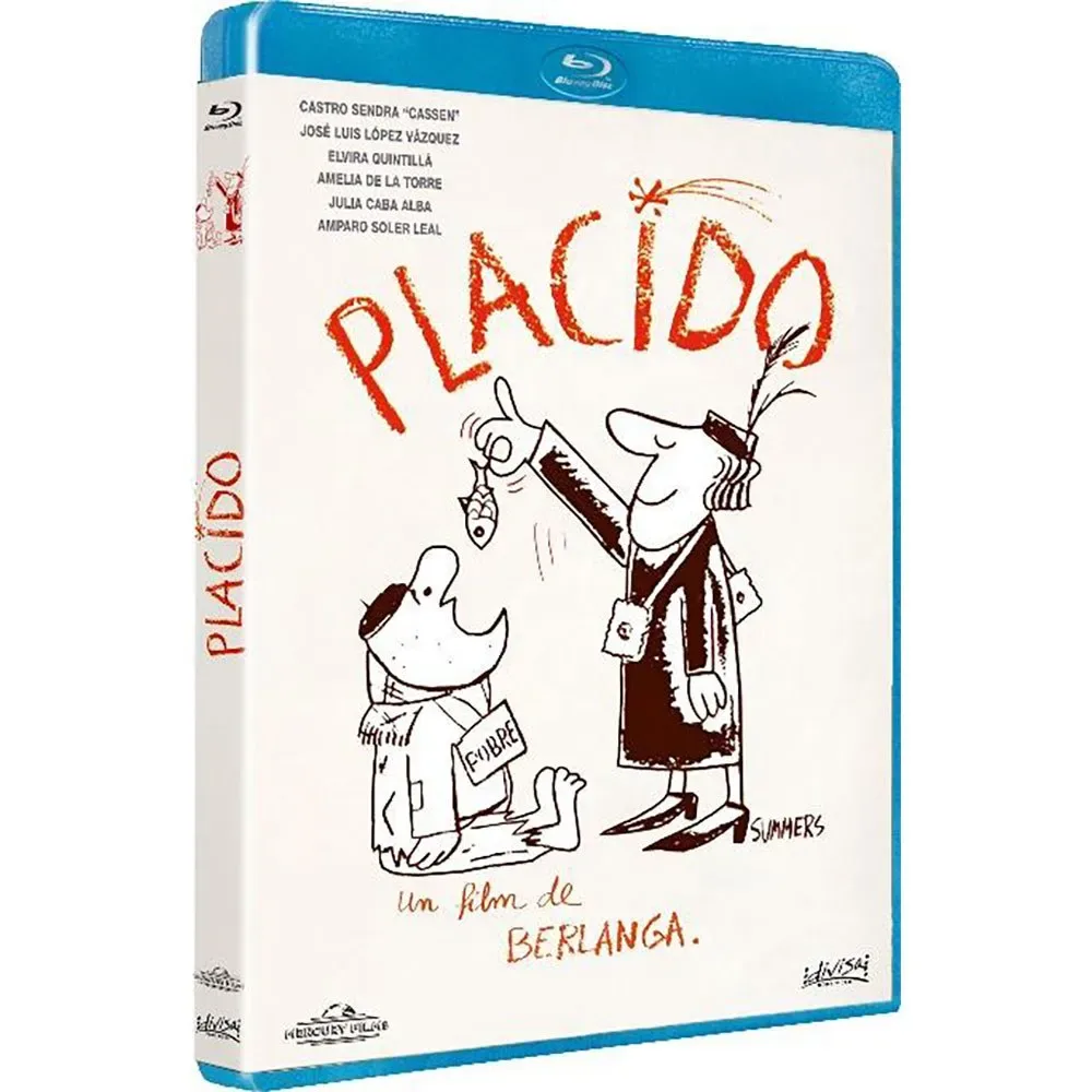 Plácido Blu-ray Espagnol Multicolor One Size unisex - Divisa - FashionsVida