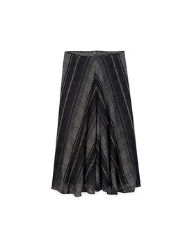 Luisa Cerano Maxirock marron 36 - Luisa Cerano - FashionsVida