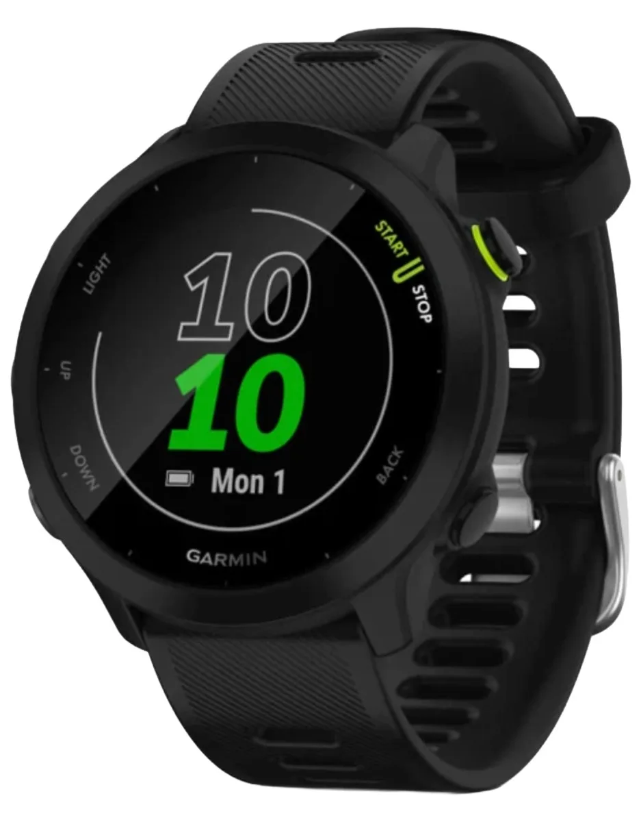 Montre GPS - Forerunner 55 Black - Noir - Garmin - FashionsVida