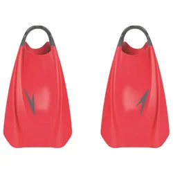 Fury Training Swimming Fins Lava Red / Chill Blue / Grey UK 11-12 unisex