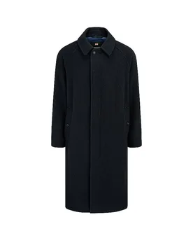 Wollmantel HYNES dunkelblau L Herren - Gloverall - FashionsVida