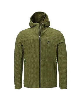 Veste polaire à capuche Enixas olive 54 - Schöffel - FashionsVida