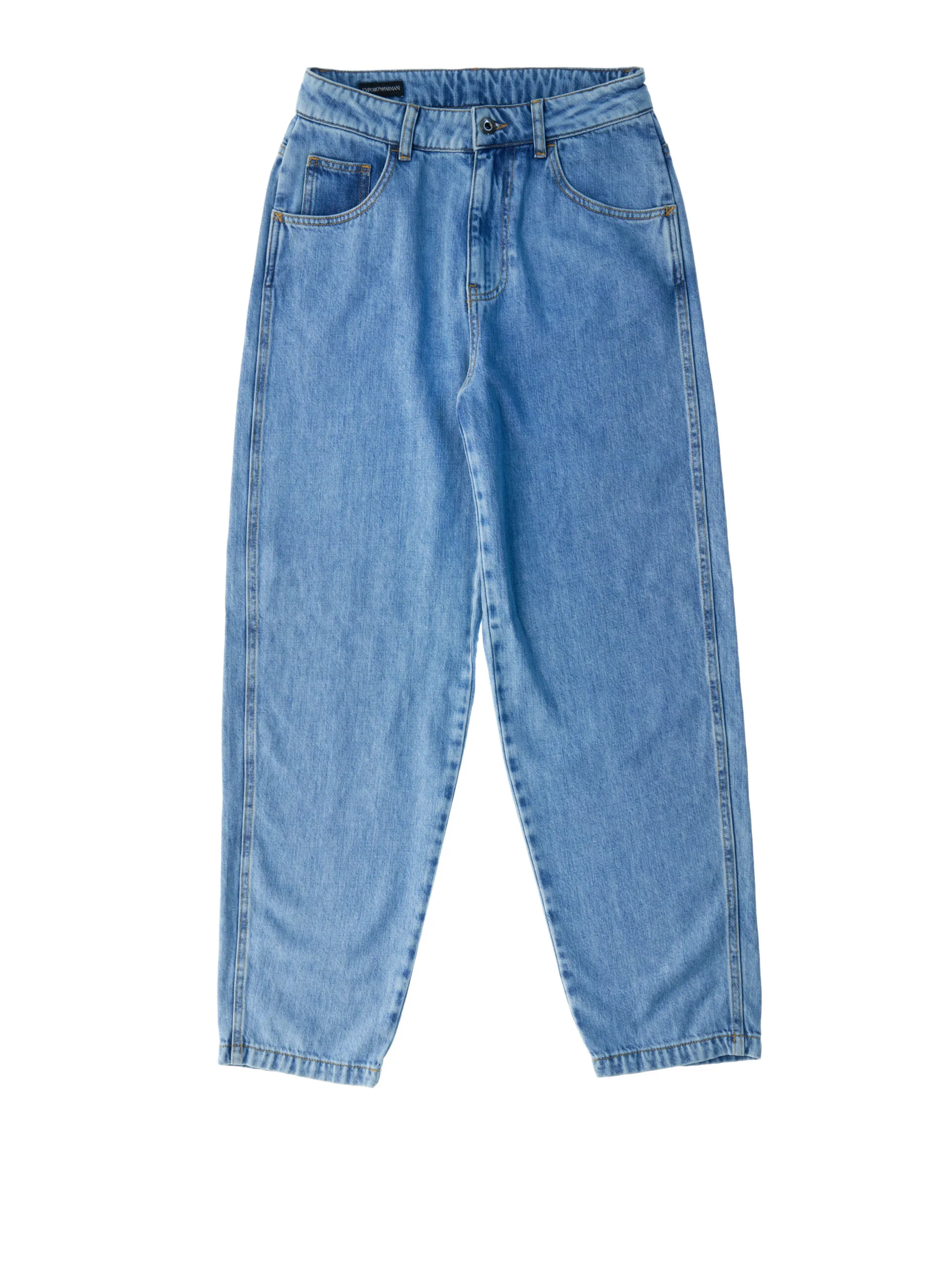 Jeans balloon BABY BLU CHIARO 8A - Armani - FashionsVida