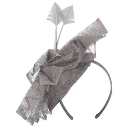 Mialona Fascinator by - grey - Damen - Size: One Size