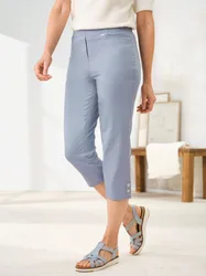 Baumwoll-Capri Sommerleicht - Hellblau - female - Size: 22
