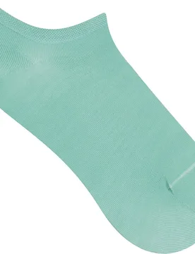 Calcetín invisible en hilo de Escocia de mujer - Bleuforet - FashionsVida