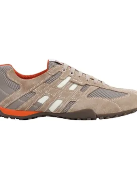 Sneaker Snake Beige / Dark Orange EU 40 - Geox - FashionsVida