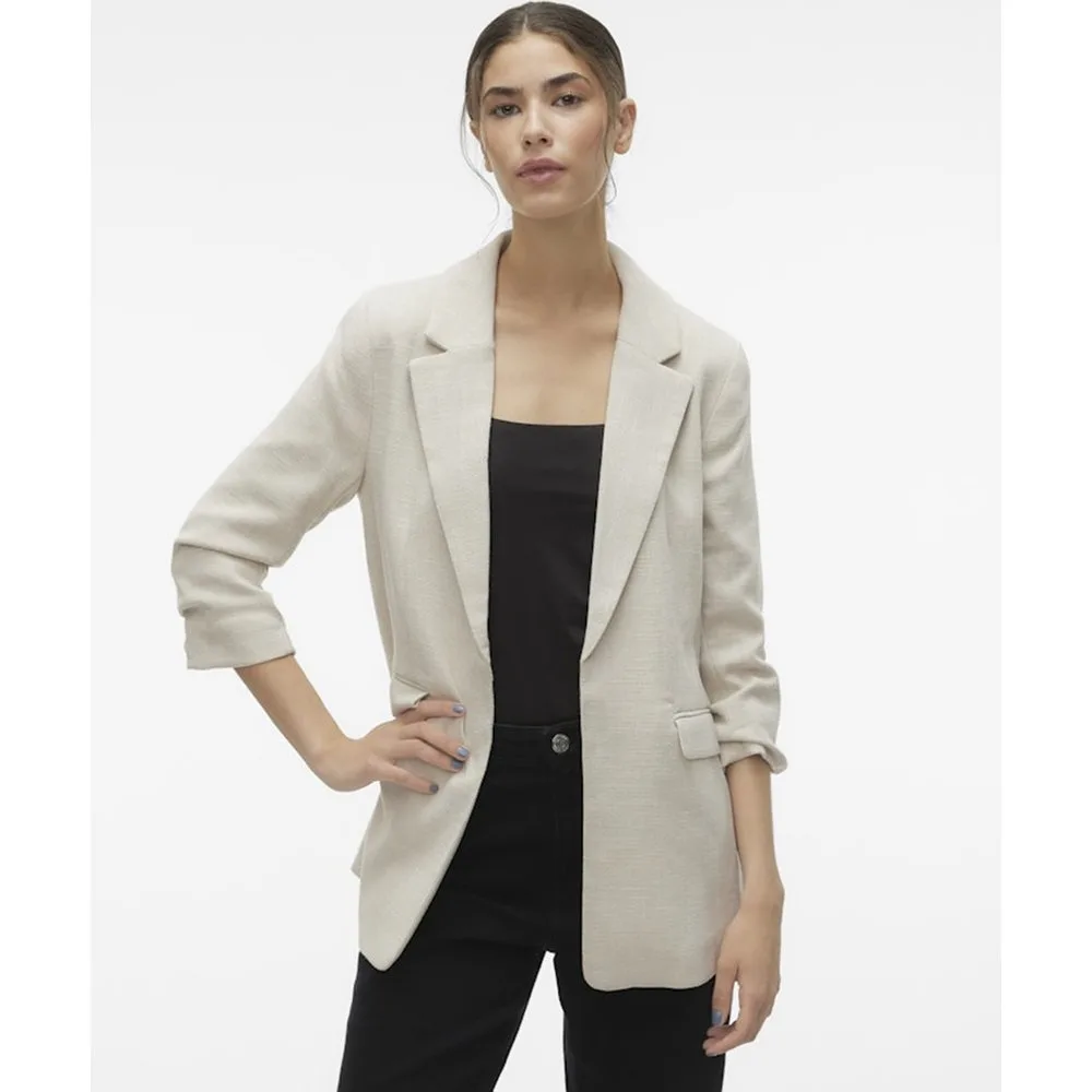 Blazer de mujer con manga 3-4 - Vero Moda - FashionsVida