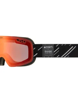 Masque De Ski Origin Pure Clx3 Mat Black / Red Smoked/CAT3 Homme - Cairn - FashionsVida