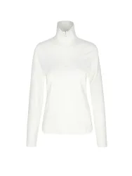 Löffler Damen Zip-Rolli Basic Transtex crema 38