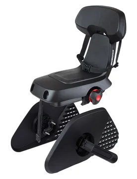 Seggiolino Per Il Telaio Della Bicicletta Per Bambini Guppy Junior Xr Black - Polisport Bike - FashionsVida