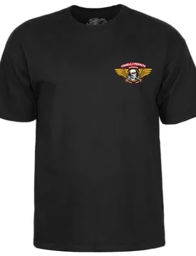 T-shirt à Manches Courtes Winged Ripper Black XL - Powell Peralta - FashionsVida