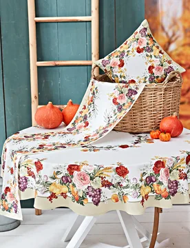Tischdecke "Blütenzauber" Ø 150 cm - Eldo - FashionsVida