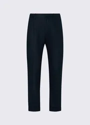 Pantalone in lino uomo blu scuro