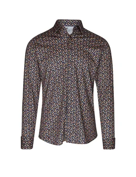 Jerseyhemd Slim Fit braun XL herren - DeSoto - FashionsVida