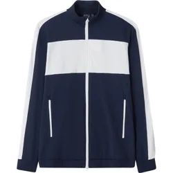 Jacke Loft Full-Zip, navy/weiss s