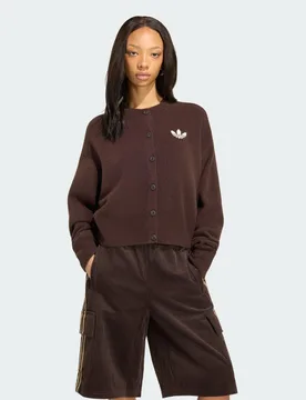 CARDIGAN ESSENTIALS KNIT XL Aurora Coffee - Adidas - FashionsVida
