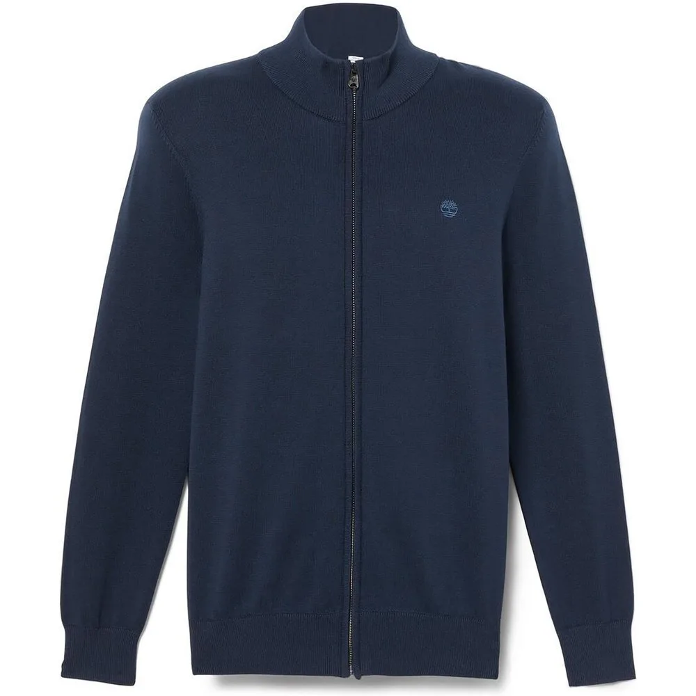 Cárdigan de punto de algodón de hombre con cremallera - Timberland - FashionsVida