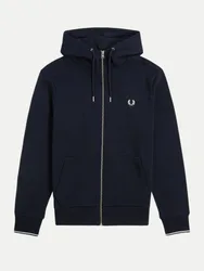 Fred Perry Kapuzenjacke Blau S