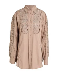 Hemd Damen Hellbraun 30,38,40 Damen