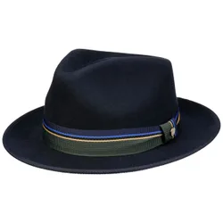 Villerby Traveller Wool Hat by - navy - Size: L (58-59 cm)