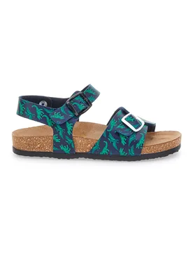 Sandali Blu e Verdi Con Plantare In Vera Pelle 257066 33 - PITTARELLO BIO - FashionsVida