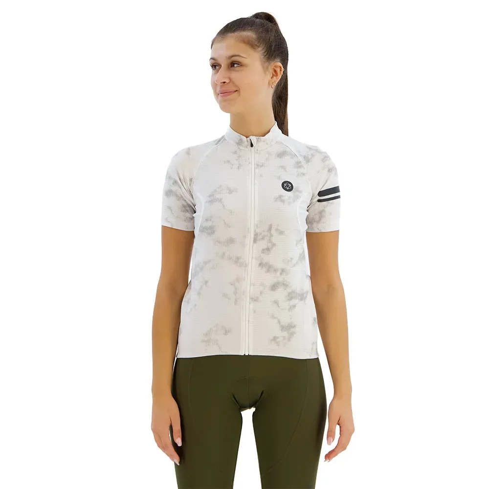 Maglia A Maniche Corte Reflective Essential White - AGU - FashionsVida