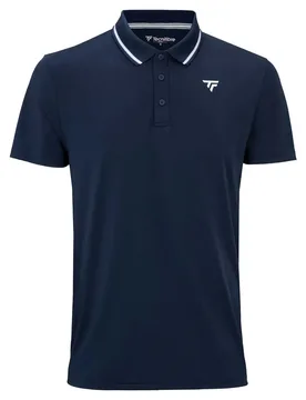 Team Tech Short Sleeve Polo Marine 6-8 Years - Tecnifibre - FashionsVida