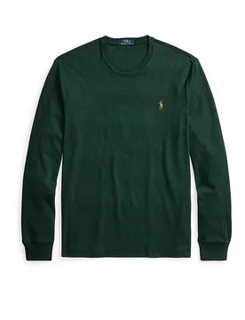 POLO Langarmshirt dunkelgrün S herren - Ralph Lauren - FashionsVida