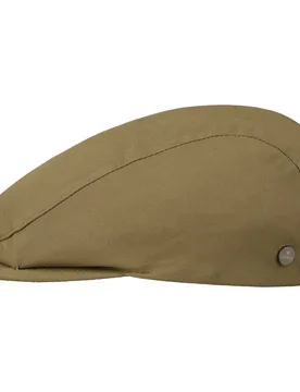 Anti-Rain Flat Cap by - olive - Size: L (58-59 cm) - Lierys - FashionsVida