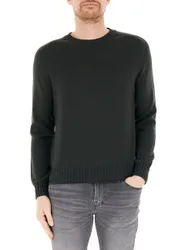 Maglione lana merino extrafine VERDE SCURO M