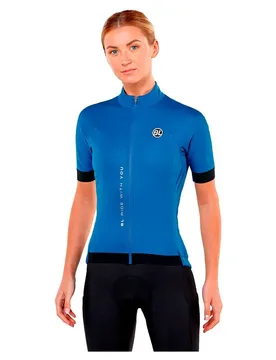 Maglia A Maniche Corte Normandia-e Avion Blue - Bicycle Line - FashionsVida