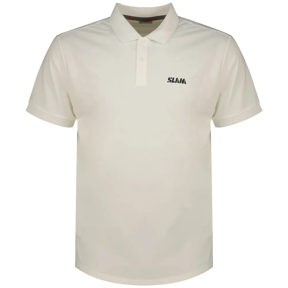 Tech Pique Evo Uv Short Sleeve Polo Bright White S Men - SLAM - FashionsVida