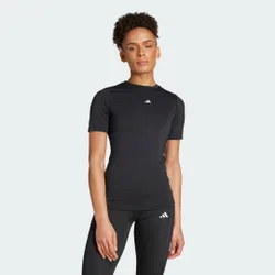 T-shirt da allenamento Techfit L Black