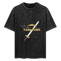Temple OS Pastel T-Shirt Anti-Perspiration Workout Top