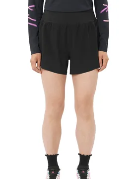Sense aero stow 4 pantalones cortos trail running mujer Negro (XL) - Salomon - FashionsVida