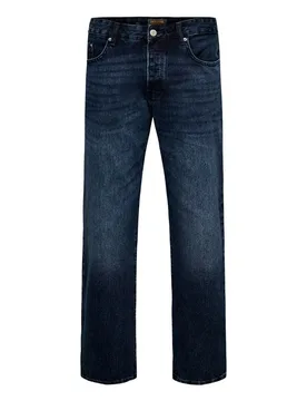 Jeans - ONSEDGE STRAIGHT BLUEB 2391 TAI DNM - W29L32 bis W36L34 - für Männer - Größe W33L34 - blau - Männer - male - ONLY and SONS - FashionsVida