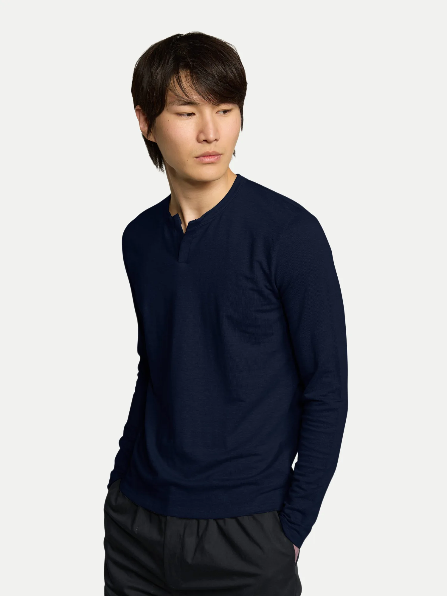 Longsleeve Korulas Blau M - KIEFERMANN - FashionsVida