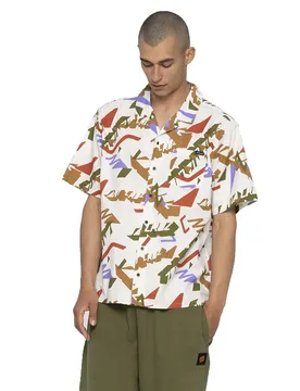 Chemise à Manches Courtes Stacked Stacked M - Santa Cruz - FashionsVida