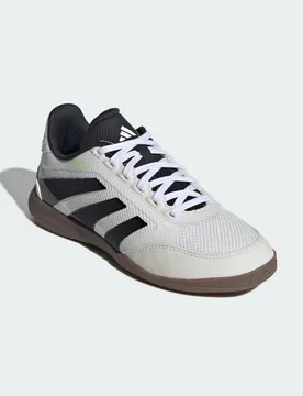 Kids Unisex Predator League Indoor Boots - White/multicolour - Size Uk 3 - adidas performance - FashionsVida