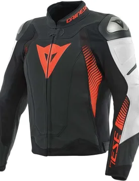 Giubbotto Moto Pelle SUPER SPEED 4 Traforata Nero Op taglia 50 - Dainese - FashionsVida